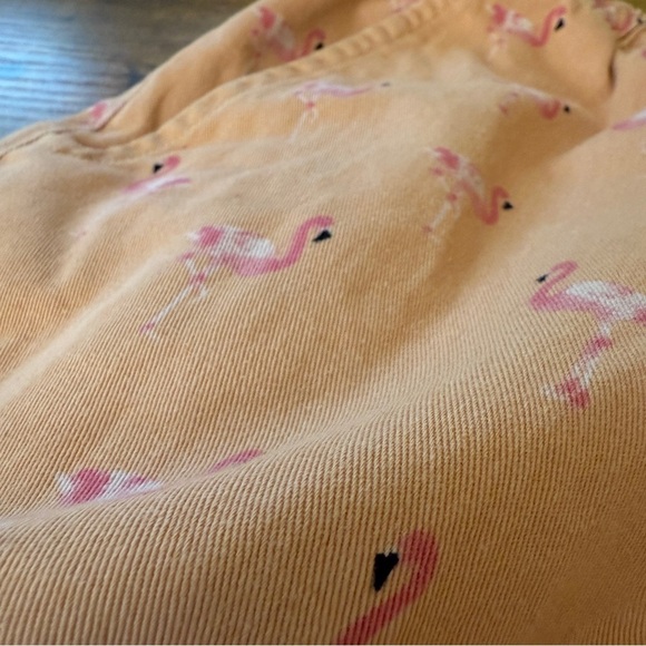 Forever 21 Flamingo Shorts Mens Large Cotton Pull On Retro Tropical 90s Vibe - Picture 8 of 8